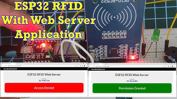 Creating an ESP32 RFID with a Web Server Application