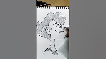 drawing Alastor ✨🏨 (speed ver.)#hazbinhotel #alastor #illustration #nostalgia #upsidedown #drawing