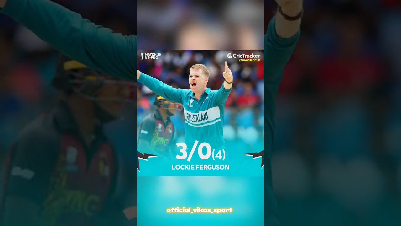 ❤️lockie ferguson ने बनाया world record ⏺️💪 