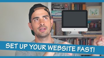 Set Up Your Wordpress Website FAST (10 mins or less)