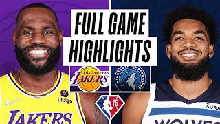 Game Recap: Timberwolves 110, Lakers 92