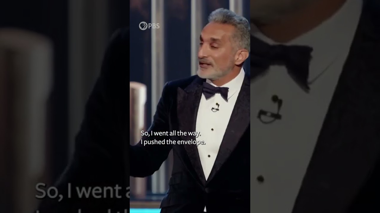 Bassem Youssef honors Jon Stewart #MarkTwainPrize #shorts