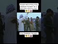 People Welcoming King Saddam Hussain By A Beautiful Dancing Way صدام حسين Shortvideo