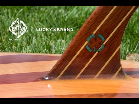 video:Making the Ventana Lucky Luthier Sunburst Longboard