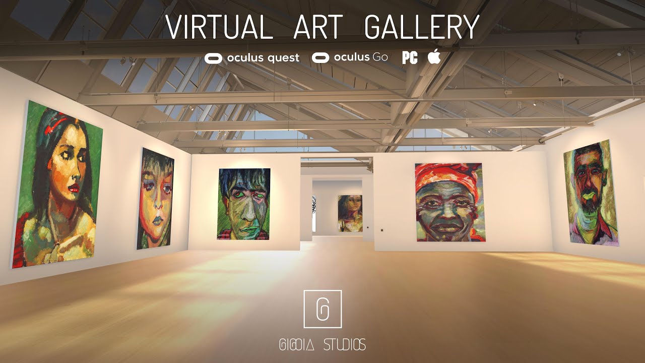 VIRTUAL ART GALLERY FOR ARTISTS - YouTube