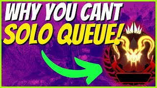 3 Reasons Why You Cant Solo Queue To Masters!