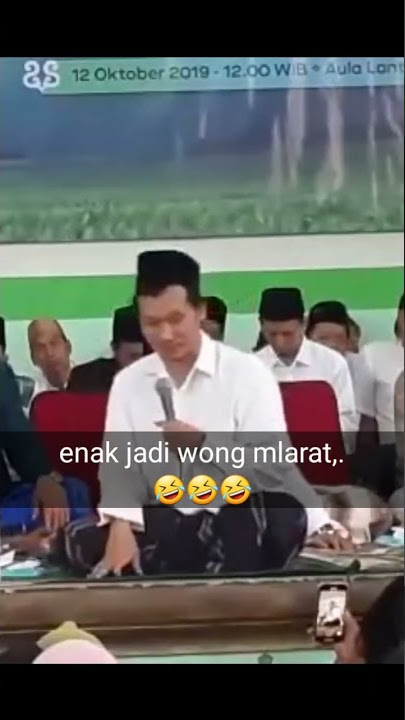 Gus Baha 'enak jadi wong mlarat' 🤣