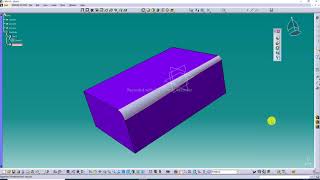 CATIA COMMAND, CHORDAL FILLET LECTURE-33
