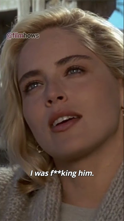 'I'm an amateur.' 😂| #shorts #sharonstone