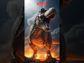 जहाँ T. rex चलता था, वहाँ ज़िंदगी नहीं… सिर्फ खामोशी बचती थी। #dinosaur #facts #tyranosaurusrex