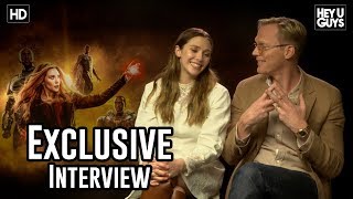WandaVision's Elizabeth Olsen & Paul Bettany  Avengers: Infinity War Interview