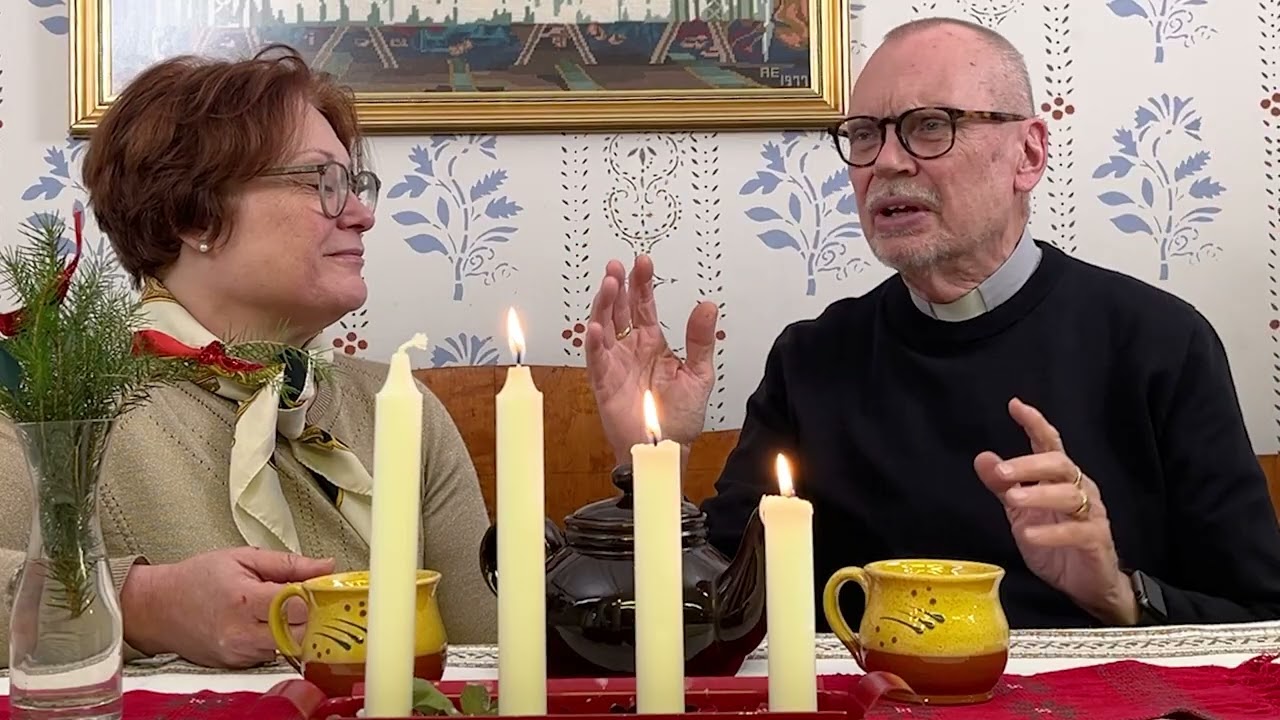 Inför Helgen med Elisabeth och Jan i Blå Rummet   Fjärde Advent   Herrens Moder Maria