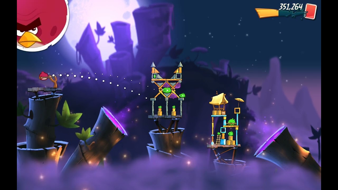 ANGRY BIRDS 2 level 54