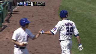 SD@CHC: Hammel scores on Shields' throwing error Profile