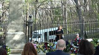 WreathLaying Ceremony at Monticello, April 12, 2024