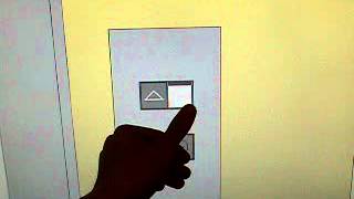 Animated: Broken Schindler 300A Hydraulic Elevator at Macy's, Margaritive Shopping Center