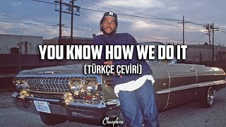 Ice Cube - You Know How We Do It (Türkçe Çeviri)