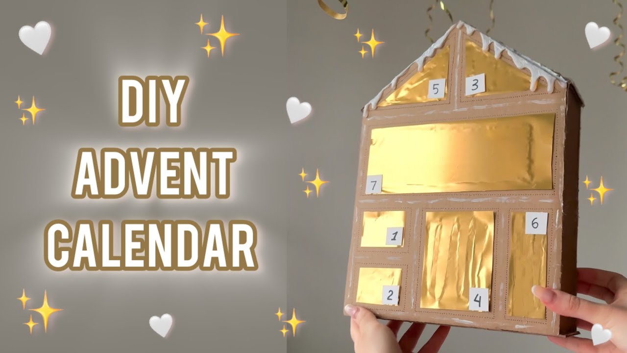 How to make an advent calendar | DIY advent calendar - YouTube