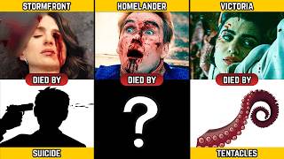How Every Character Died In The Boys - S1 To S5