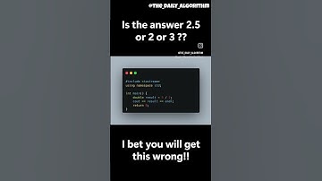 This C++ Bug Looks Perfectly Valid 🤯 | Integer Division Trap