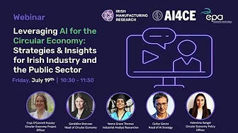Leveraging AI for the Circular Economy: Strategies & Insights for Irish Industry & the Public Sector
