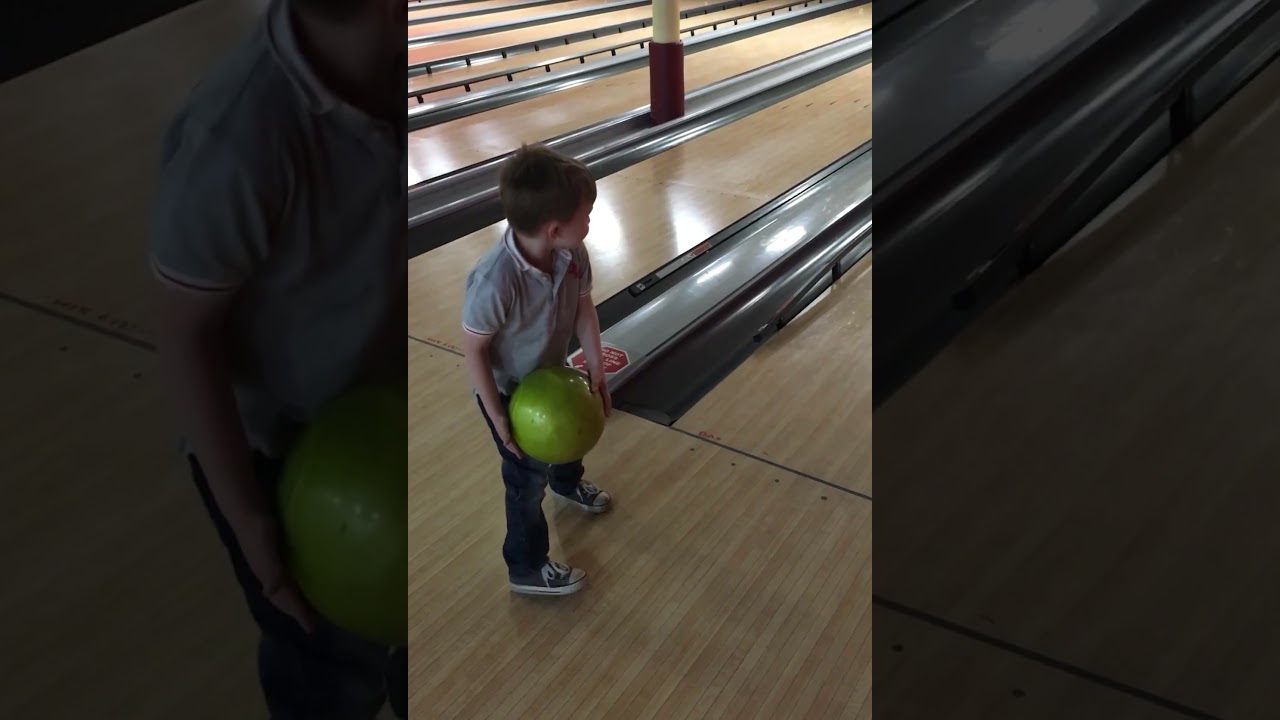 Bowling with Conor and Darragh