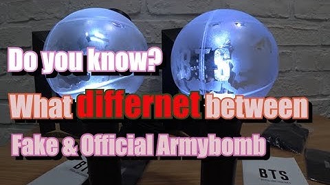 Fake & Official armybomb ver.3 difference