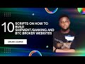Free Course Descrip on Atech Course1 Pack- How to Build Shipment,Banking,Bitcoin investment sites