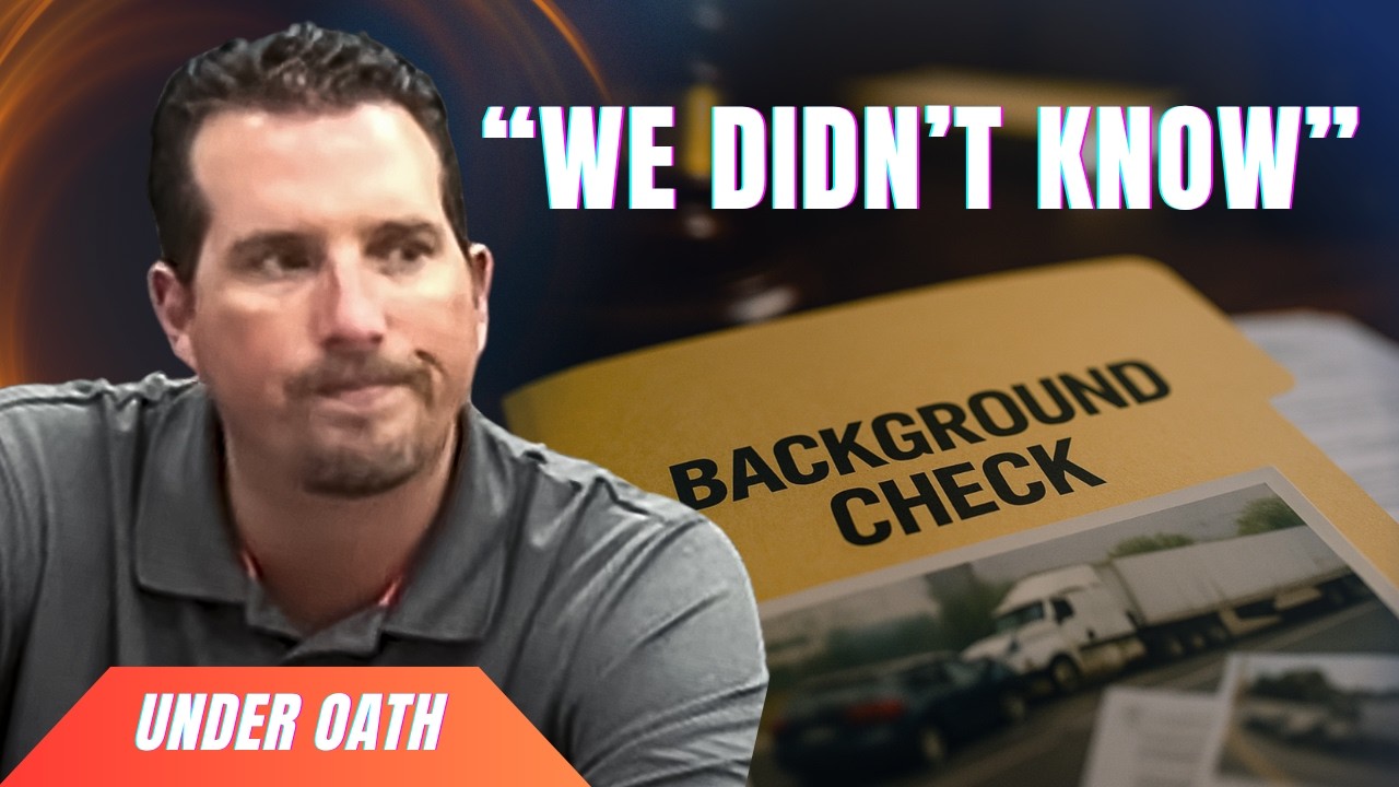 Deposition of Vice President of Contacting Company whose Bucket Truck was Involved in Car Wreck