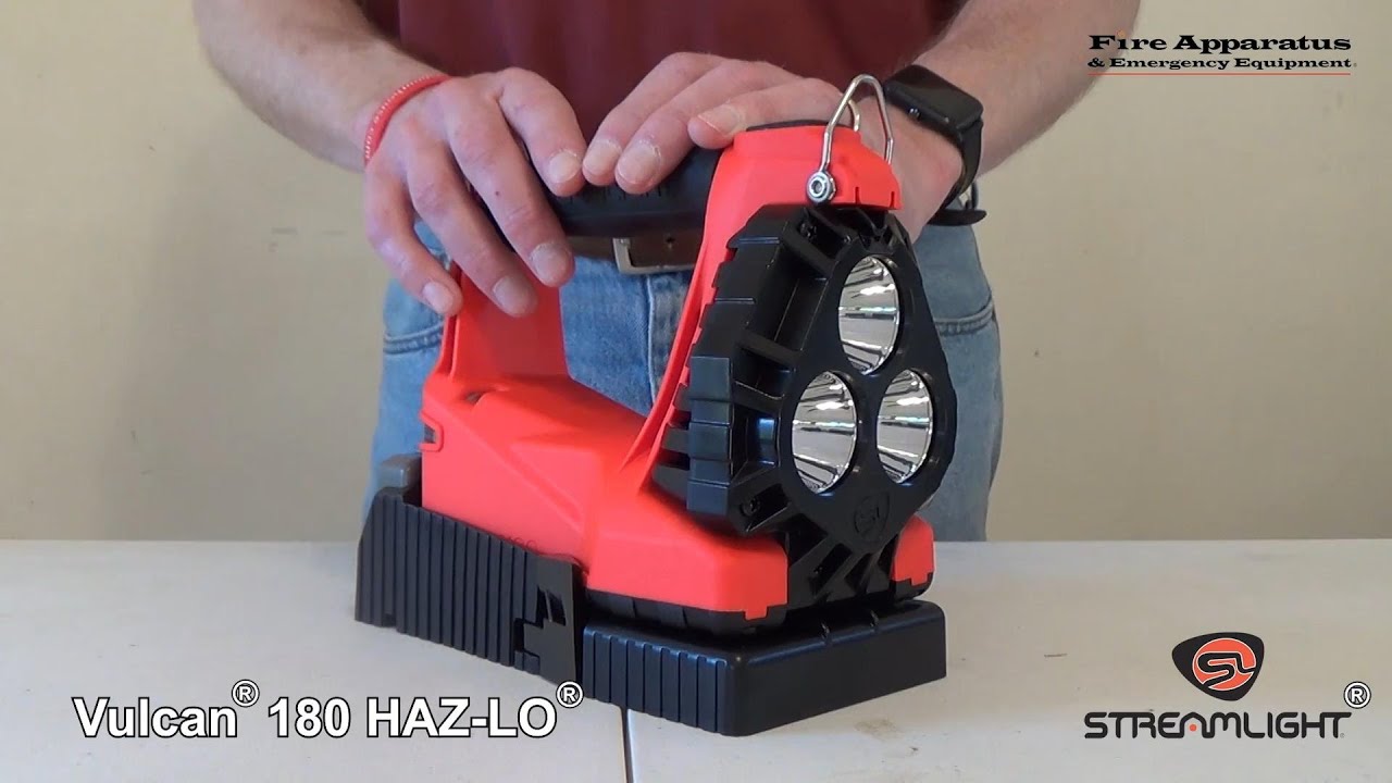 Unboxing with Fire Apparatus & Emergency Equipment: Streamlight Vulcan® 180 HAZ-LO®