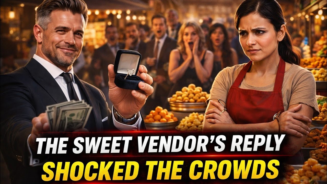 Rich Man Offered Marriage For Money | The Sweet Vendor's Reply | Shocked The Crowds 😲