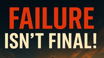 Failure Is Not the End | The Secret to Turning Setbacks into Success/ #MotivationalSpeech