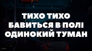 Тихо Бавиться В Полі Одинокий Туман (Тікток)