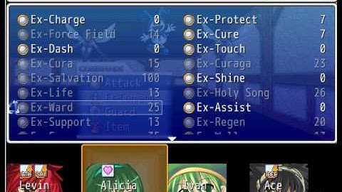 RPGmaker VX Fallen Dreamers Test Battle