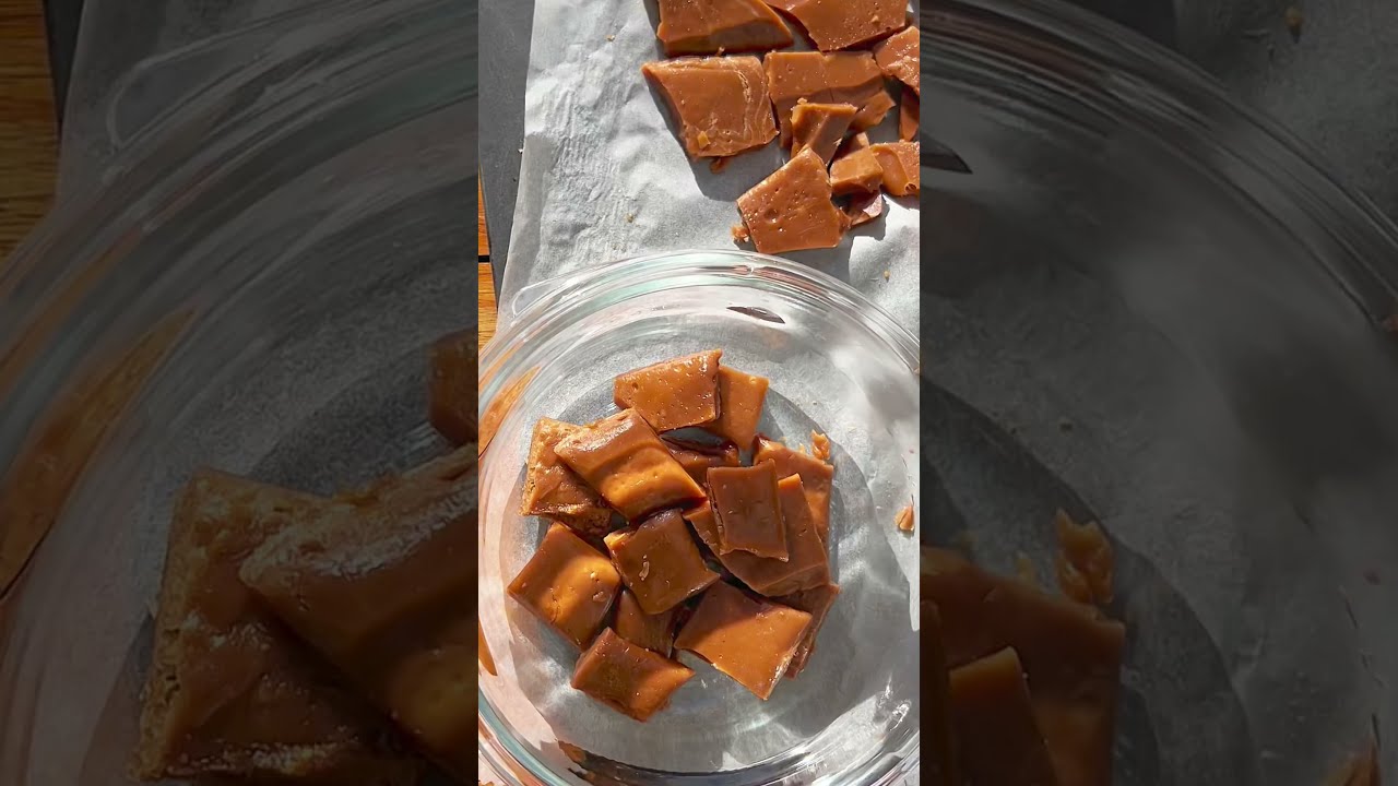 Karamellbonbons schmecken selbst gemacht noch besser - YouTube