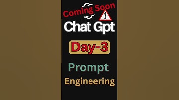 Chat GPT Prompt Engineering Trial | Day-3