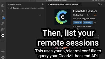 VS Code ClearML Extension - Remote Workstations for Data Science