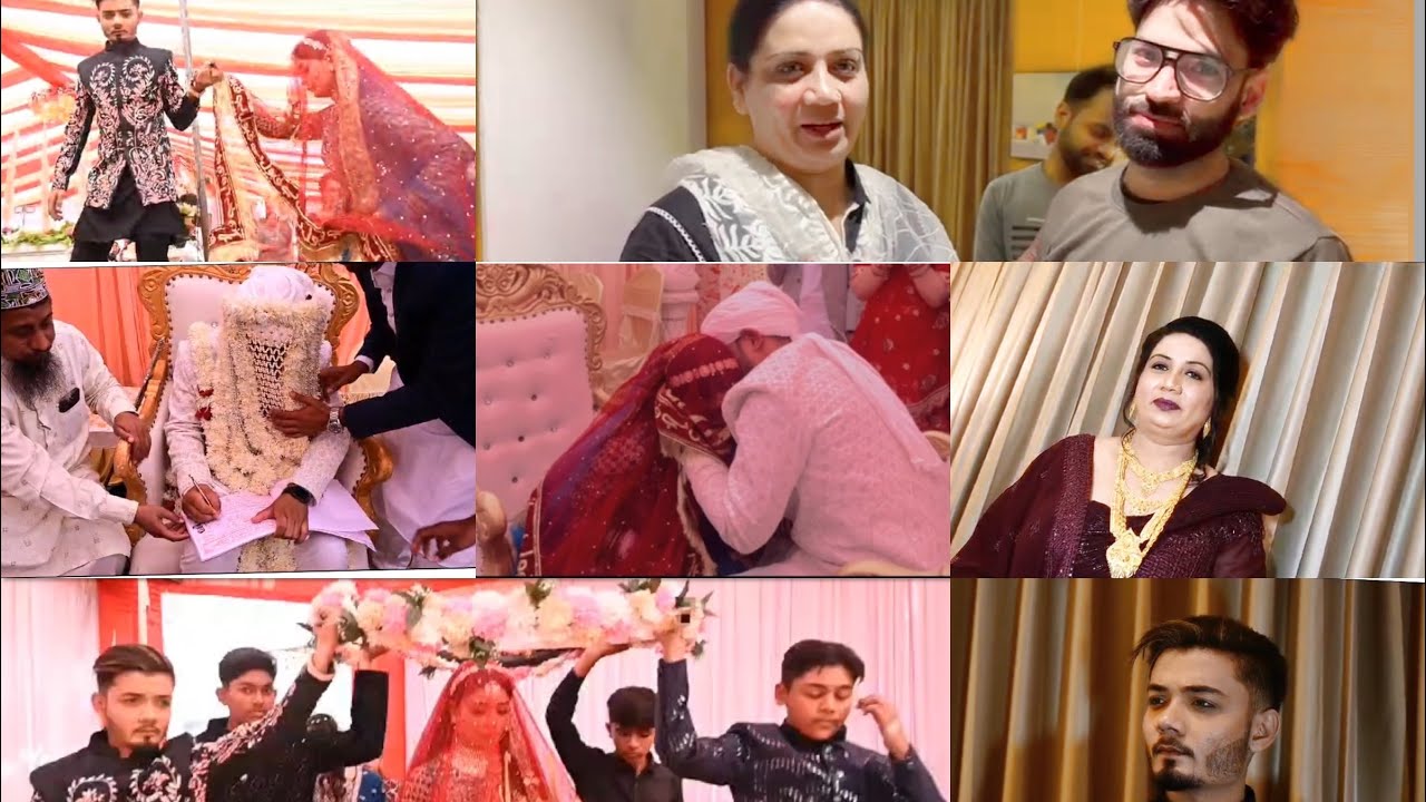 My Nikkah Day🩵 Finally Razfi Ki wedding||💫Mashallah||