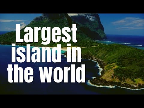 Which is largest island in the world? #1