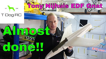 Tony Nijhuis 25" EDF Gnat - Balsa scratch build - PART 8