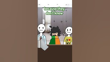 the trans bathroom argument is so stupid. 🏳️‍⚧️ #shorts