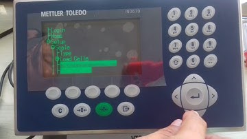 Calibtion IND570 mettler toledo