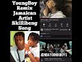 Nba Youngboy Remix Jamaican artist Skillibeng song - Whap Whap Whap