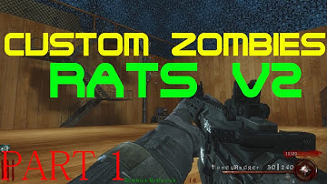 Custom Zombies: Rats V2 part 1 "Nice Custom Font"