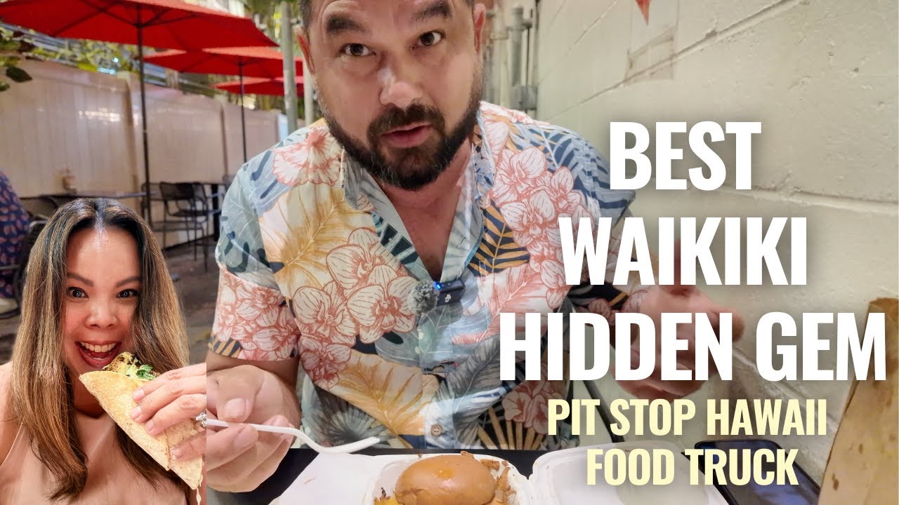Лучшее скрытое сокровище Вайкики — фудтрак Pit Stop Hawaii.