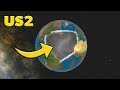 DRAINING THE ATLANTIC OCEAN in Universe Sandbox 2