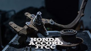 Honda Accord JTCC Project EP.6 |  Desmontaje de suspensión trasera.
