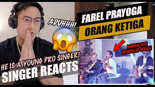 Farel Prayoga - Orang Ketiga (Official MV) Entah Siapa Yang Salah Ku Tak Tahu | SINGER REACTION