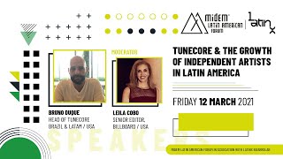Talk - TuneCore &amp; the Growth of Independent Artists in Latin America - Midem Latin American Forum
