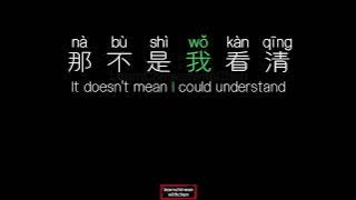 Ru guo zhe jiu shi ai qing如果这就是爱情 If This Is Love#chinesesong #janezhang#pinyinlyrics #englishlyrics